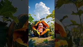 The baby that came out of the pumpkin is looking for its mother Find creative inspiration for mot [upl. by Devora]