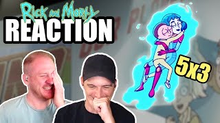 Rick and Morty Reaction and Review  5x3 A Rickconvenient Mort [upl. by Wiersma]