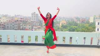 Hridoy Amar Bangladesh Dance  Bijoy Dibosh Special  LiveTo Dance With Mim [upl. by Symer277]