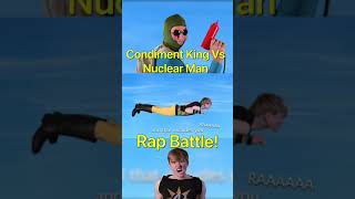 CONDIMENT KING EARNS COMPLIMENTS rapbattle condimentking batman dc superman [upl. by Ycinuq53]