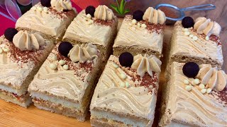 Пирожное quotКарамельный Капучиноquot рецепт  Caramel Cappuccino Cake recipe [upl. by Nitniuq728]