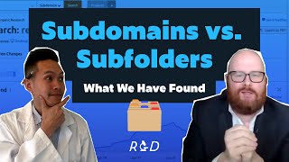 Subdomains vs Subfolders what have we found  Directive RampD [upl. by Deeyn]