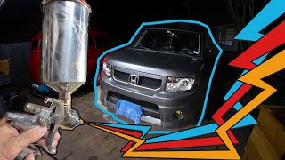 Honda Element SC custom headlight restoration [upl. by Kieryt]