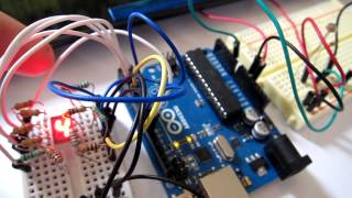 Arduino UNO displaying light levels on a 7segment display [upl. by Geoffry]