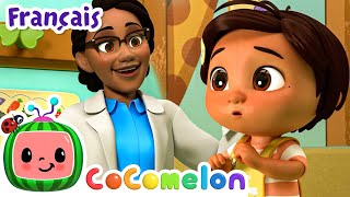 Létat de santé de Nina  Épisode Complet  CoComelon en Français  Chansons pour bébés [upl. by Ailedo]