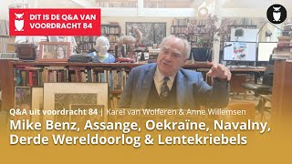 QampA Karel van Wolferen over Mike Benz Assange Oekraïne Navalny Derde Wereldoorlog Lentekiebels [upl. by Ahsac340]