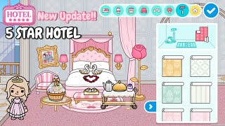 NEW 5 STAR HOTEL WITH 3 FLOORS in Toca Life World 🏨😱  Toca Boca New Update Now 🤯  NecoLawPie [upl. by Esertal287]