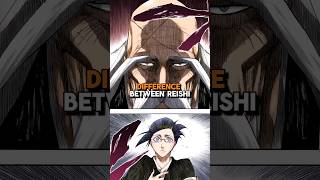 Difference between Reiatsu amp Reishi bleach bleachtybw anime [upl. by Asnarepse]