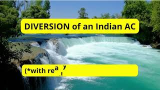 PRACTICE AVIATION ENGLISH Indian AC diversion [upl. by Madge634]