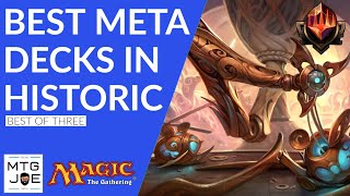 MTG Metagame The Best Decks in MTG Arena Traditional Historic [upl. by Drapehs]