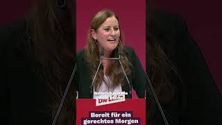 Janine Wissler zerlegt Friedrich Merz friedrichmerz dielinke politik [upl. by Simetra816]