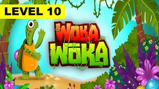 Woka Woka Marble Level 10 Walkthrough [upl. by Corvese]