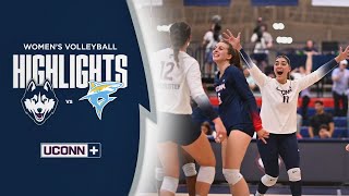 HIGHLIGHTS  UConn Volleyball vs LIU [upl. by Htebasyle267]