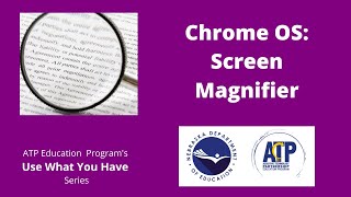 Screen Magnifier on a Chromebook [upl. by Einolem605]