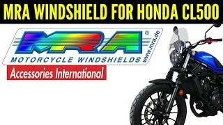 MRA Windshield for Honda CL500 2023 4025066174607 [upl. by Agon]