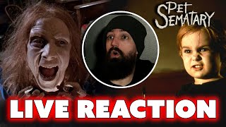 LIVE REACTION  Pet Sematary 1989  First Time Watching [upl. by Chubb40]