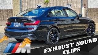 This is why you buy a quot2020quot M340i  Stock Exhaust 🔥 Pops amp Burbles [upl. by Dlopoel]