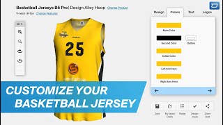 Basketball jersey designer Making basketball jersey designs today  owayo [upl. by Hengel]