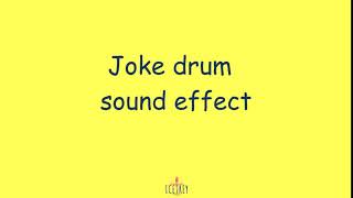 Joke drum sound effect [upl. by Einahpts]