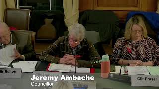 Labour Councillor Jeremy Ambache was hoping for more details in the report provided to the Committee [upl. by Elum595]