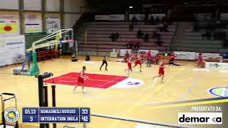 Highlights Romagnoli Pallacanestro Budrio  International Basket Imola [upl. by Artinahs]