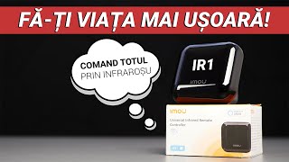 IR1 IMOU  Telecomanda inteligenta cu Wifi si infrarosu care iti face viata mai usoara [upl. by Loyce652]