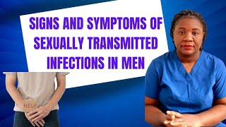 Early signs and symptoms of STI in menSexually transmitted infection [upl. by Rehpotsirhk154]