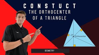 Construct the Orthocenter of a Triangle [upl. by Ivor]