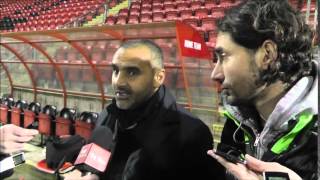 Leyton Orient boss Fabio Liverani reacts to 20 home defeat to Bradford City [upl. by Nnomae]