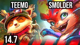 quotWinning as Teemo vs Smolder Top  Lane Control Tipsquot [upl. by Ydnor556]