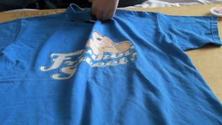 How to make a large tshirt fitted with sewing [upl. by Gruber448]