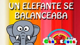 Un elefante se balanceaba sobre la tela de una araña [upl. by Sartin946]