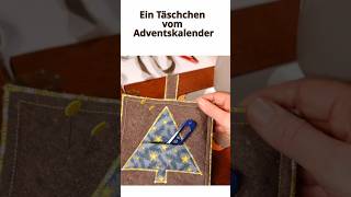 Materialtasche aus Adventskalender Türchen als schönes Geschenk zur Weihnachtszeit [upl. by Rolyt]