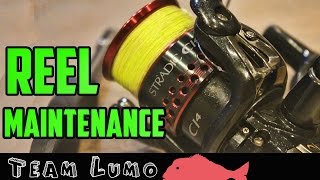 Shimano Stradic Ci4 2500 Reel Maintenance [upl. by Elletnahc86]