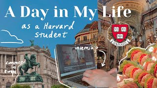 a day in my life as a harvard student  studying neuroscience working abroad in europe [upl. by Hplodur307]