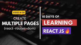 React Router Dom  useParams    10 Days of Learning React JS  09 🔥 English Subtitles [upl. by Quent]