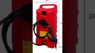 HOW TO REFUEL WITH THE DURAMAX 14 GALLON PORTABLE GAS FUEL TANK  AMAZON FINDS ⛽️ [upl. by Atterol]