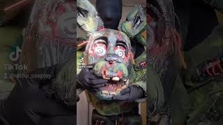 springtrap cosplay suit up español  fnaf cosplay chile [upl. by Johm]