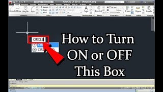 How To Turn Off amp Turn On Dynamic Input In AutoCAD  DigitalKnowledge [upl. by Bashemeth540]