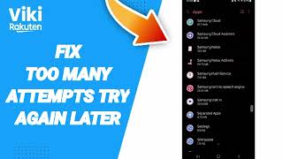 How To Fix Too Many Attemptes Try Again Later On Viki Rakuten App [upl. by Wendolyn]