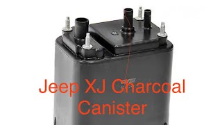 Jeep Cherokee XJ Charcoal Canister Replacement jeepxj VaporCanister jeeplife [upl. by Anahsohs779]