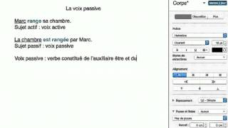 La voix passive en latin [upl. by Lahcear590]