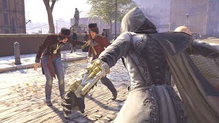 Assassins Creed Syndicate  Evie Frye Brutal Combat amp Templar Hunt Stealth Kills [upl. by Waylen945]