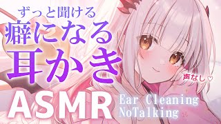 【ASMR２時間】声なし最高に気持ちいい寝落ち耳かき。癖になる没入感！ Deep Ear Cleaning Penetrates the BrainNo talking【周防パトラ】 [upl. by Zavala]