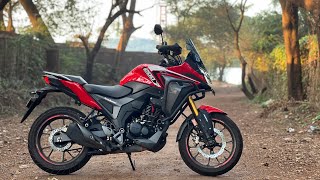 Honda CB200x Review After 22000 Km  GOA review bike cb200x [upl. by Einnaf41]