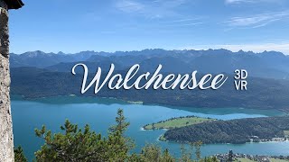 Walchensee Bayern 3D 180 VR [upl. by Orteip]