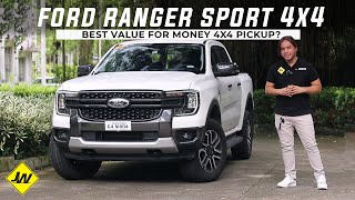 2024 Ford Ranger Sport 4x4 Full Review The Most Affordable 4x4 Automatic Pick up in the Philippines [upl. by Lehsar740]