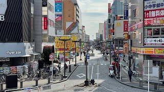 Typical Japanese Station Neighborhood  Motoyawata Chiba [upl. by Xuerd327]