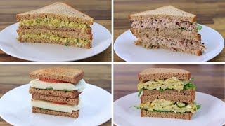 5 Healthy Sandwich Recipes [upl. by Ly]