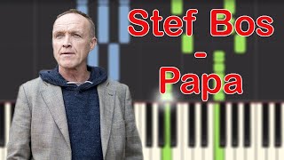 Papa  Piano Tutorial Stef Bos  Piano Tutorial door MooiPianoSpelennl [upl. by Areivax]